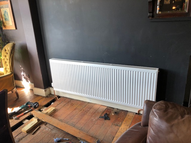 New Heating System Throughout The Building